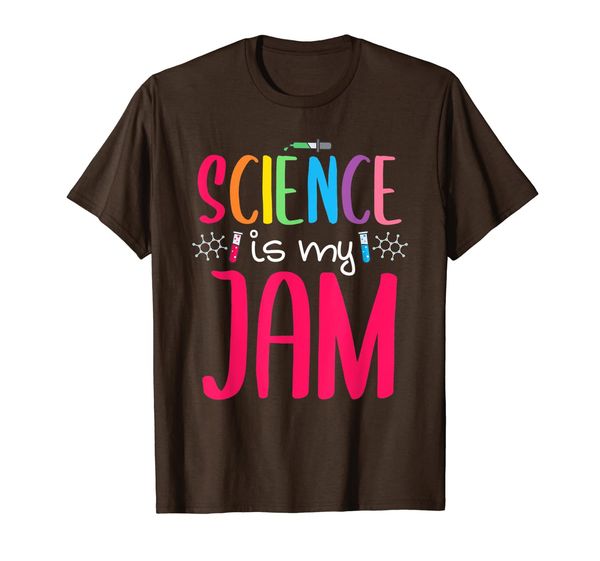 

science is my jam funny science teacher appreciation shirt, White;black