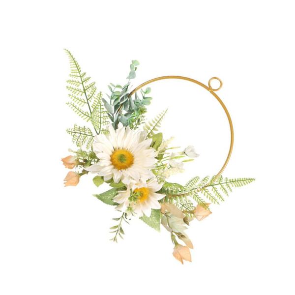 

tapestries 1pc imitated sunflower garland exquisite pendant adornment (assorted color)
