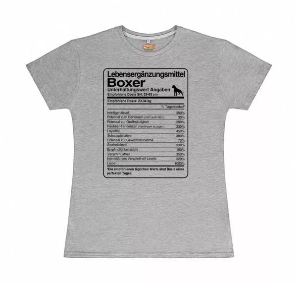 

t-shirt womens dose boxer life supplements by siviwonder, White;black