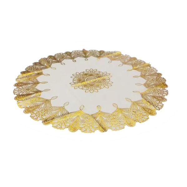 

table cloth round tablecloth pvc spillproof hollow out european classical decorative for dining room kitchen home decor