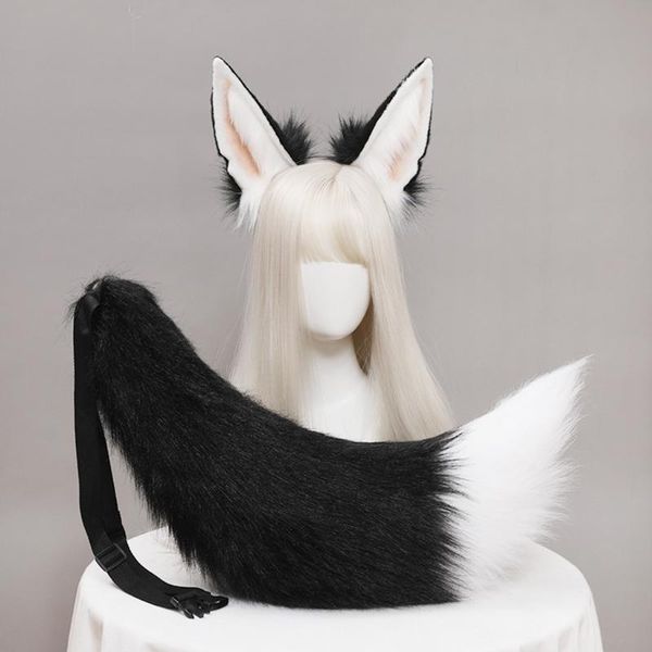 

other event & party supplies faux fur animal headbands furry wolf ears headwear tail set for halloween cosplay