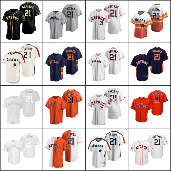 

houston astros men 21 zack greinke women youthjersey, Black;red