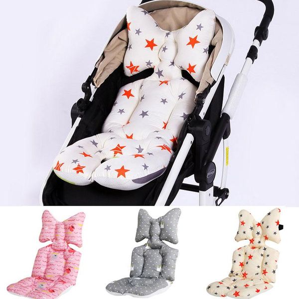 

stroller parts & accessories baby seat cushion soft cotton child cart mat infant dining chair car pad kids carriage pram