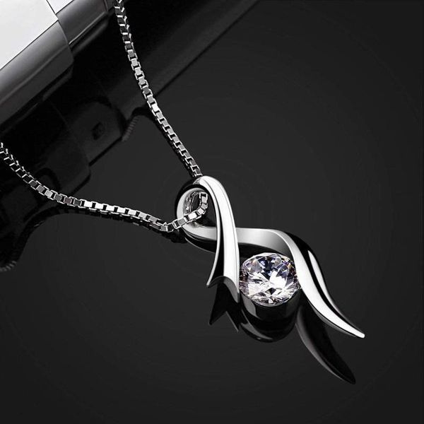 

pendant necklaces women fashion elegant necklace jewelry charm silver plated hollow gift for lovers accessories