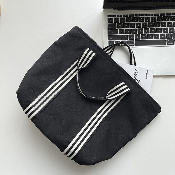 

design canvas bag women's handbag fashion korean style crossbody for female casual tote bags evening