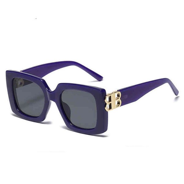 

new dign mode retro classic quadrant sunglass for women brand trend outdoor driving uv400 sunglassus87, White;black