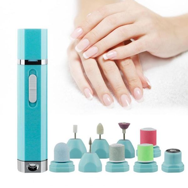 

nail art kits electric drill various heads multifunctional fast rotating speed foot manicure grinder peeling machine for home