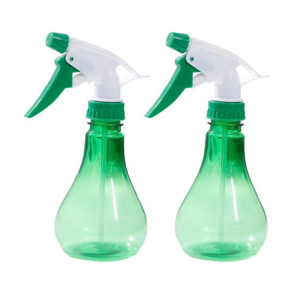 

watering equipments 250ml 2pcs pp detachable air freshening gardening water mist transparent spray bottle kitchen tool hand press adjustable