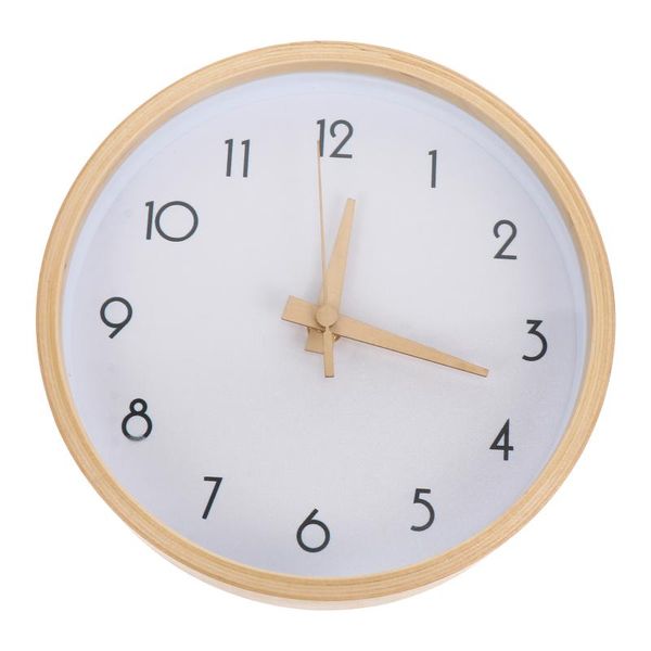 

wall clocks 1pc nordic style clock household hanging wooden decor