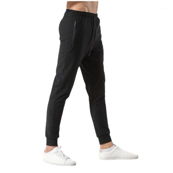 

men's pants 2021 spring autumn trousers waterproof running sports casual fashion men clothing streetwear mens sweatpants, Black