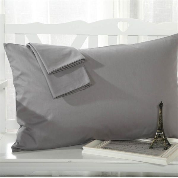 

pillow case 100% cotton envelope cases,solid color soft comfortable covers,home textile bedding 48 x 74 cm