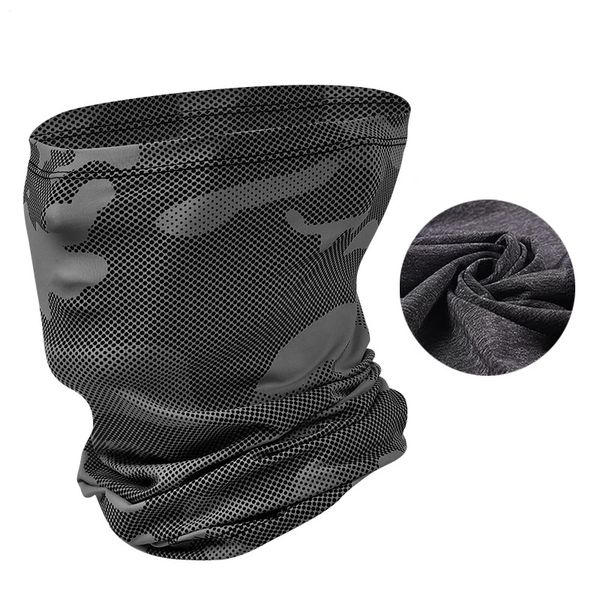 

cycling magic headband camouflage neck warmer tube face cover bandana head military motorcycle bicycle riding scarf neck tube, Blue;gray