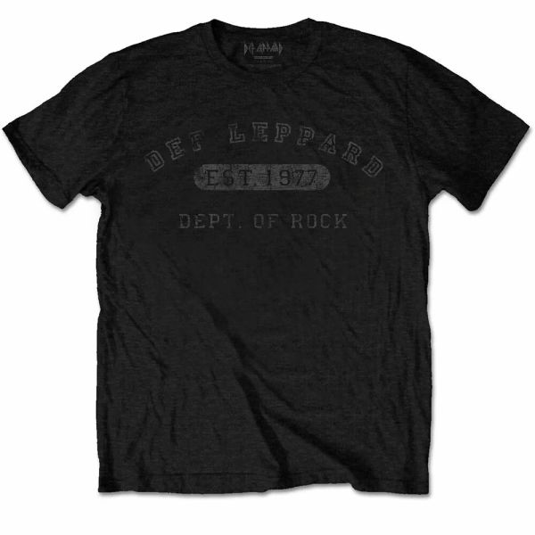 

def leppard collegiate official logo t-shirt men unisex, White;black