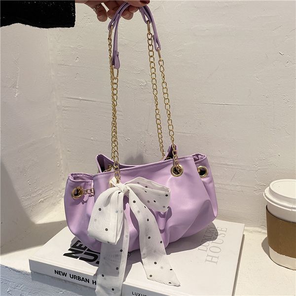 

women's bag messenger small chain 2021 trendy fold popular underarm casual fashion shoulder new hrtcx