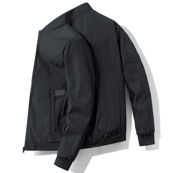 

men's jackets fall style flight jacket coat trendy men, Black;brown