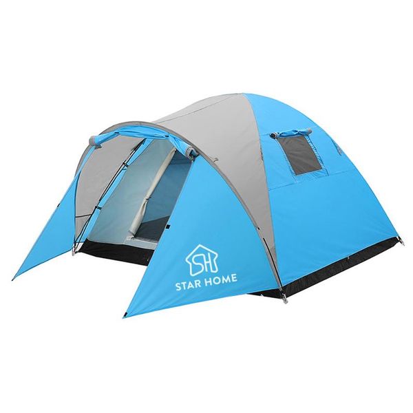 

portable outdoor tents for camping 3-4 person waterproof tourist tent and shelters