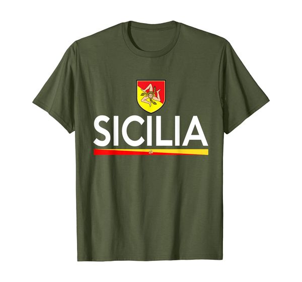 

sicilia pride t-shirt - sicily cheer jersey 2017, White;black