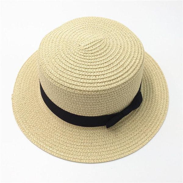 

wide brim hats straw hat women summer beach ladies casual flat panama breathable fashbreathable fashion sun for, Blue;gray