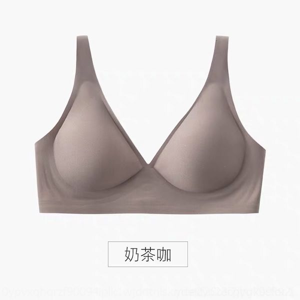 

ehc plain muscle jelly strip women's women's underwear with smooth surface adjustmentgathered and underwear brabra brabreathableno, Red;black