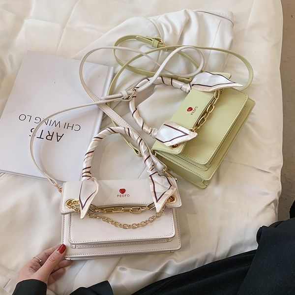 

evening bags ladies luxury shoulder bag 2021 brand design retro messenger simple fashion leather solid color handbag