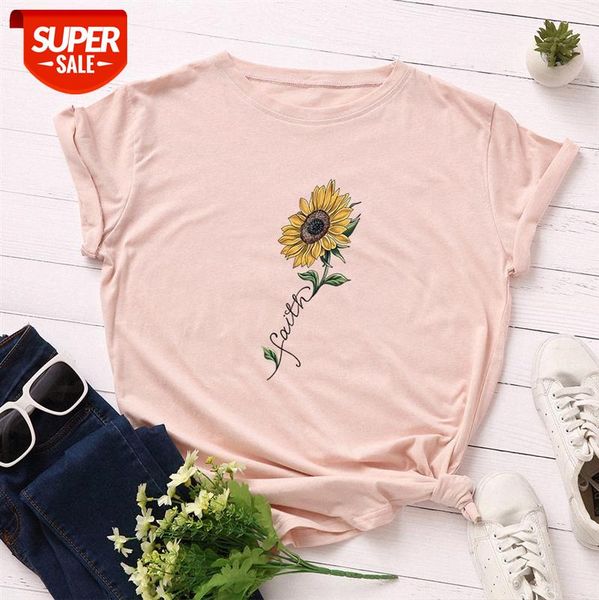 

women's loose round neck short-sleeved cotton t-shirt t324 #gx9o, White