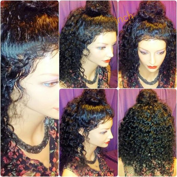 

synthetic wigs perruque synthÃ©tique kinky curly lace front wig for black women 13x3 frontal african with baby hair