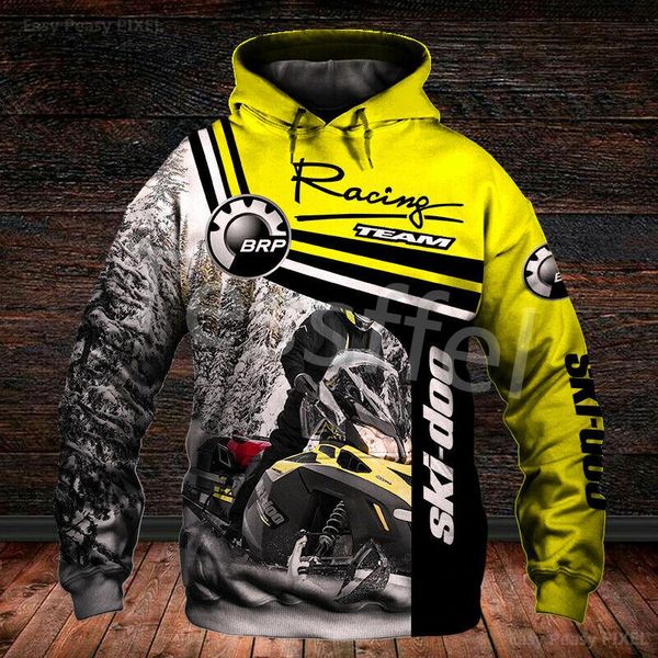 

men's hoodies & sweatshirts brp can-am 3d printed fashion hoodie personality zipper jacket motorcycle hip hop sportswear sty, Black