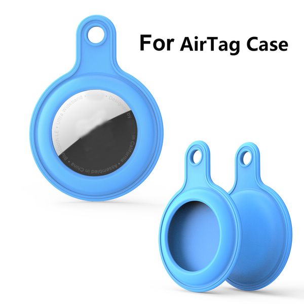 Для Apple Airtags Case Новый защитный чехол Высококачественный силиконовый чехол Местоположение трекера Силиконовый протектор для отслеживания Airtags