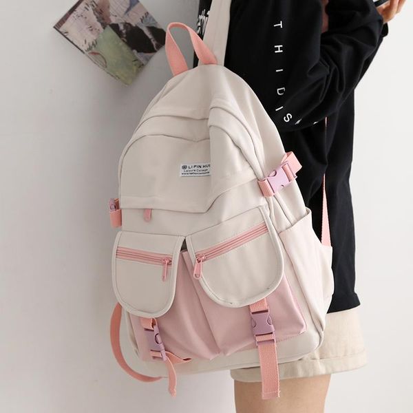 

backpack mori style panelled fashion cute women korean shoulder school bags for teenage girls harajuku travel backpacks ladies