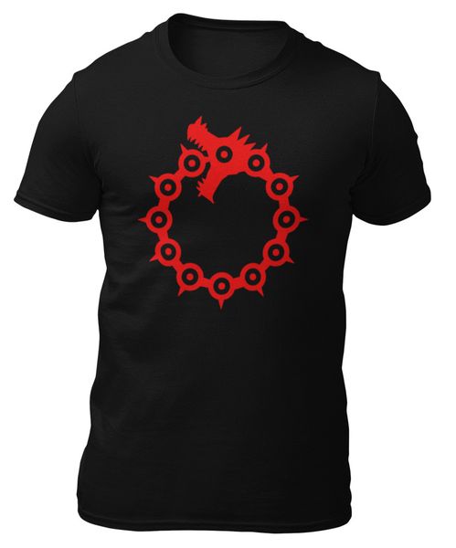

t-shirt-nanatsu no taizai logo - 7 deadly sins-t-shirt -, White;black