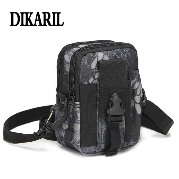 Bolsas ao ar livre Dikaril Camping Bag Tactical Molle Mochilas Bolsa Celrão Militar Backpack Sport Running Travel Ombro ombro