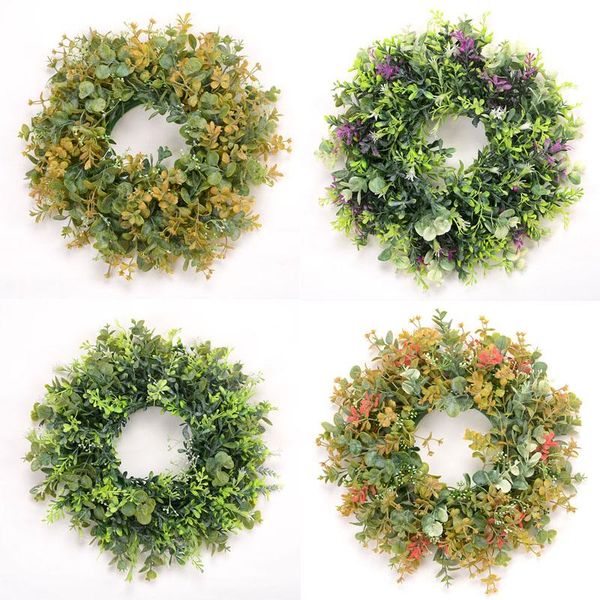 

decorative flowers & wreaths vine garland hanging for wedding artificial plants fake home office party garden craft art decor