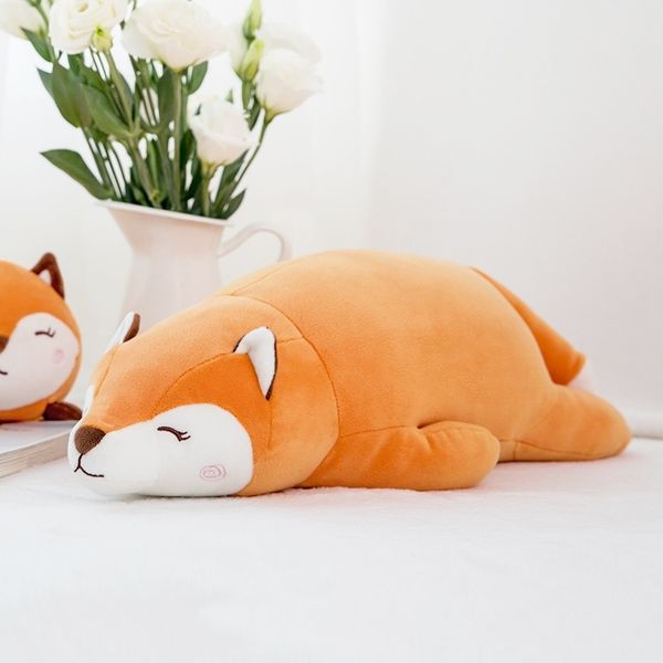 

new creative fox plush toy doll pillow children's gift
