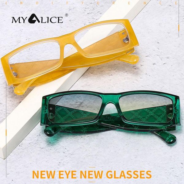 

sunglasses myalice fashion small frame sun glasses women men thick temples ity outdoor tourism feminino uv400, White;black