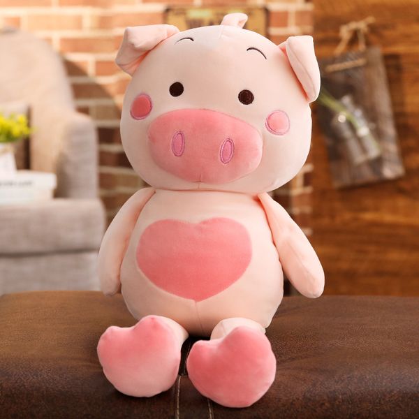 

cute pig doll down cotton sleeping pillow plush toys calm doll send girlfriend children's birthday gift
