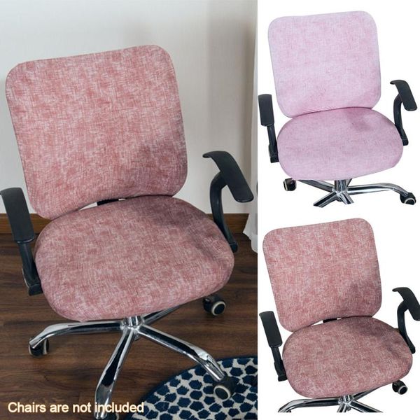 

chair covers separate dustproof computer office armchair home universal swivel cover modern rotating lift stretchable removable elastic