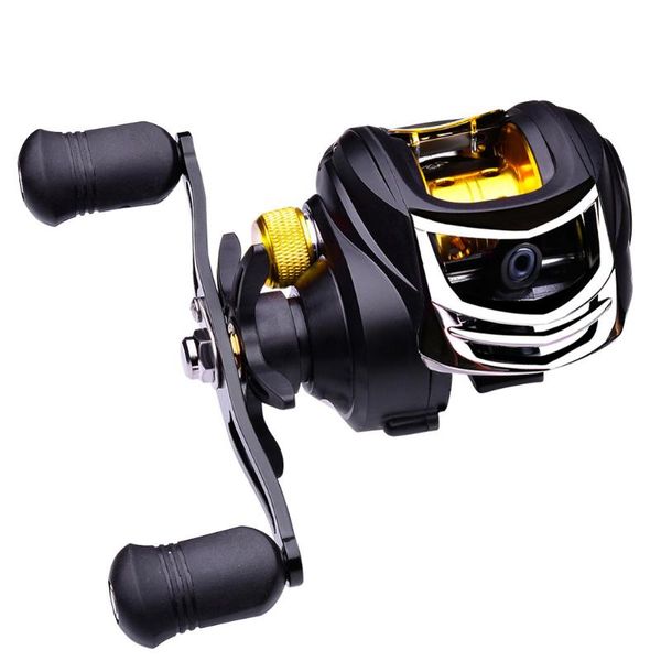

bait casting fishing reel 7.2:1 line spool long freshwater saltwater magnetic brake system sea fish wheel (left hand) baitcasting reels