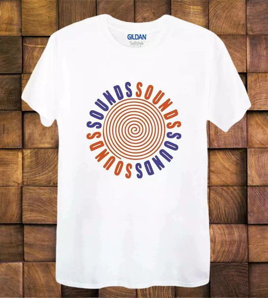 

sounds magazine t shirt as worn by kurt cobain ladies men's tee top, White;black
