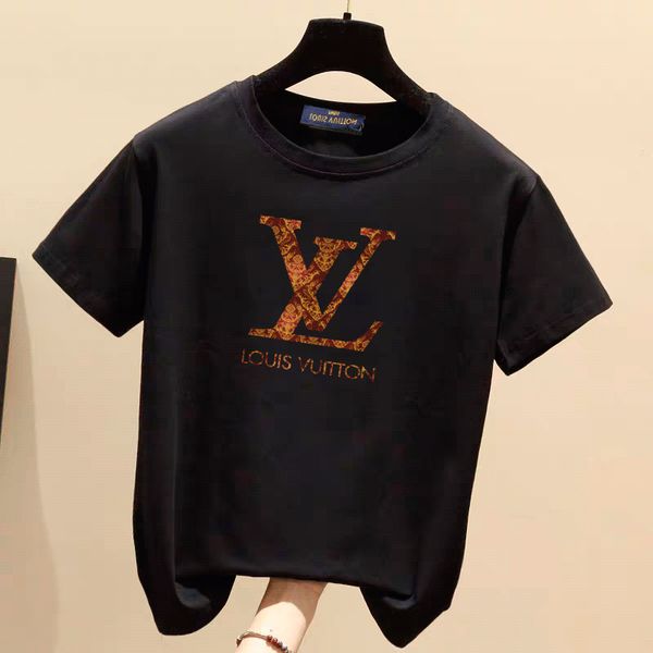 

france 2021 women mens designers t-shirt fashion animal letter printing short sleeve lady tees luxurys womens casual clothes luis vitton, White