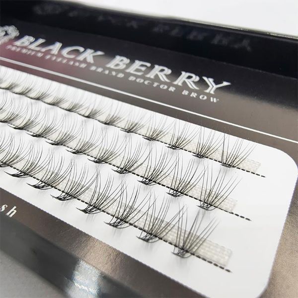 

false eyelashes 1 piece 60 tuft eyelash extension pure handmade 3d 10d0.1mm thick personal lashes