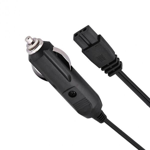 

2021 car power cable 3m dc 12v 2pin lighter plug with cigarette lighter port for all car cooler cool box vehicle model free