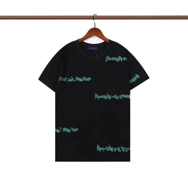

summer men's and women's designer t-shirt loose slim-fit fashion brand jacket casual shirt letter printing high-end clothing stree, White;black
