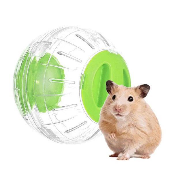 Pequenos suprimentos de animais 14cm pet rato hamster brinquedo corrida correndo bola esportes acessórios cobaia porco