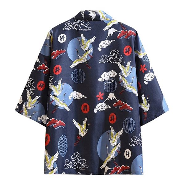 

japanese kimono man haori yukata asian streetwear samurai costume anime kimono shirt men traditional japanese kimonos 10615, Red
