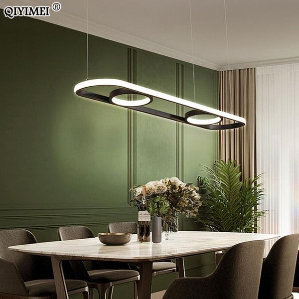 

gold black modern led pendant lights with remote control for dining living room bedroom kitchen home lamp lighting luminaire lamps