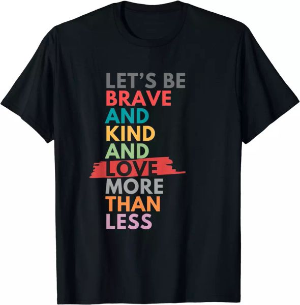 

kindness t-shirt, White;black