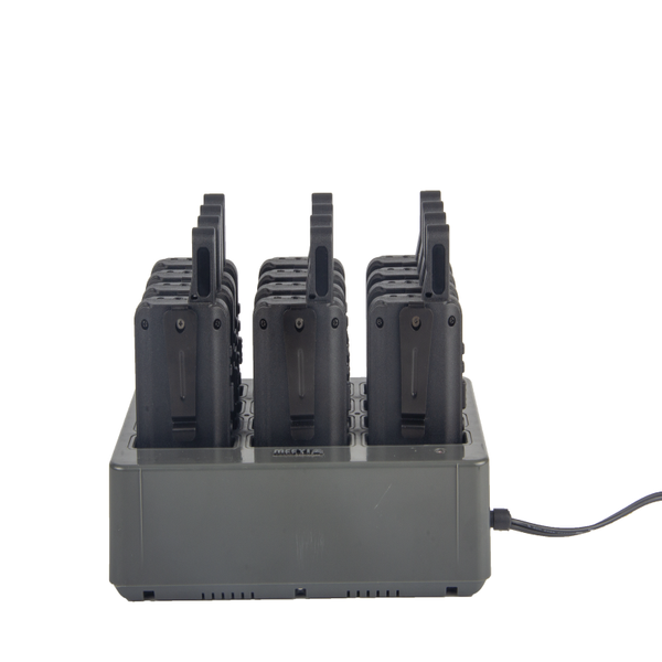 

walkie talkie meeyitr-502 channel waterproof two-way intercom system, long-distance intercom, outdoor (12 packs in black)
