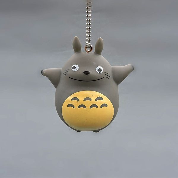 

cartoon hayao miyazaki chinchilla enamel handmade doll small pendant bag pendant