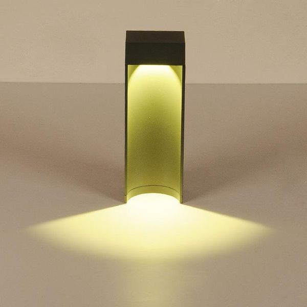 

lawn lamp outdoor simple modern aluminum bollard light waterproof street for villa garden park home lamps