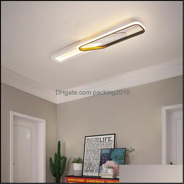 Wandleuchte Home Deco El Supplies Garten Modernes minimalistisches LED-Licht für Schlafzimmer Wohnzimmer Esszimmer Korridor Gang Badezimmer Innen Warmes Lumi